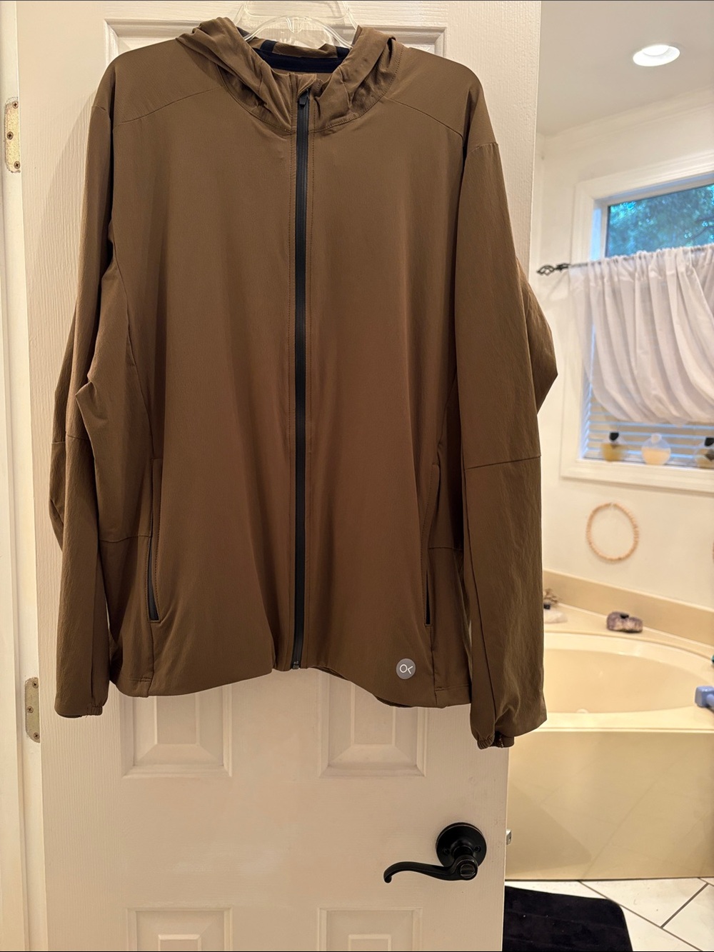 Outdoor Research Olive Hooded Lightweight Jacket
